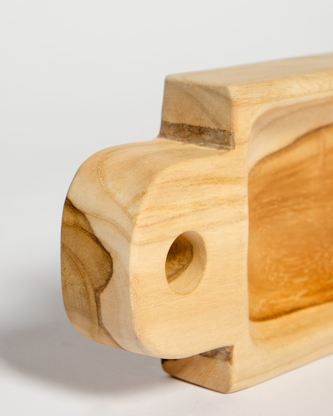 Carved Teak Server