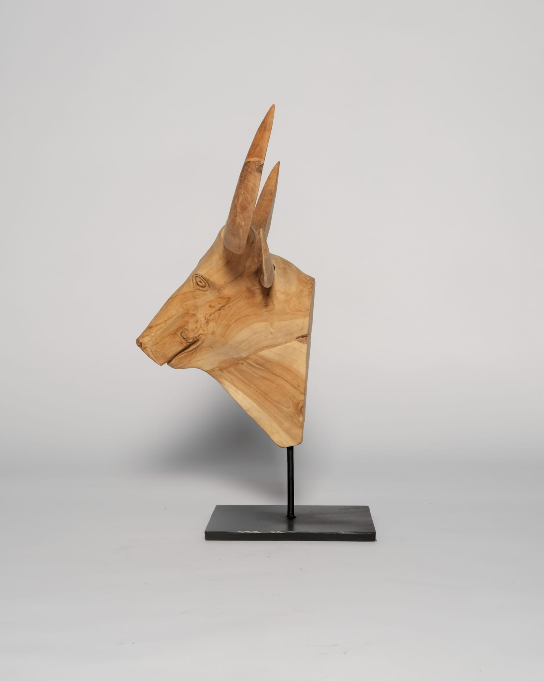Carved Antelope Head